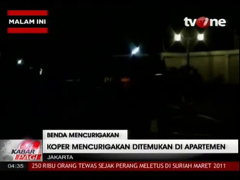 Benda Mencurigakan Ditemukan Dekat Apartemen Belleza