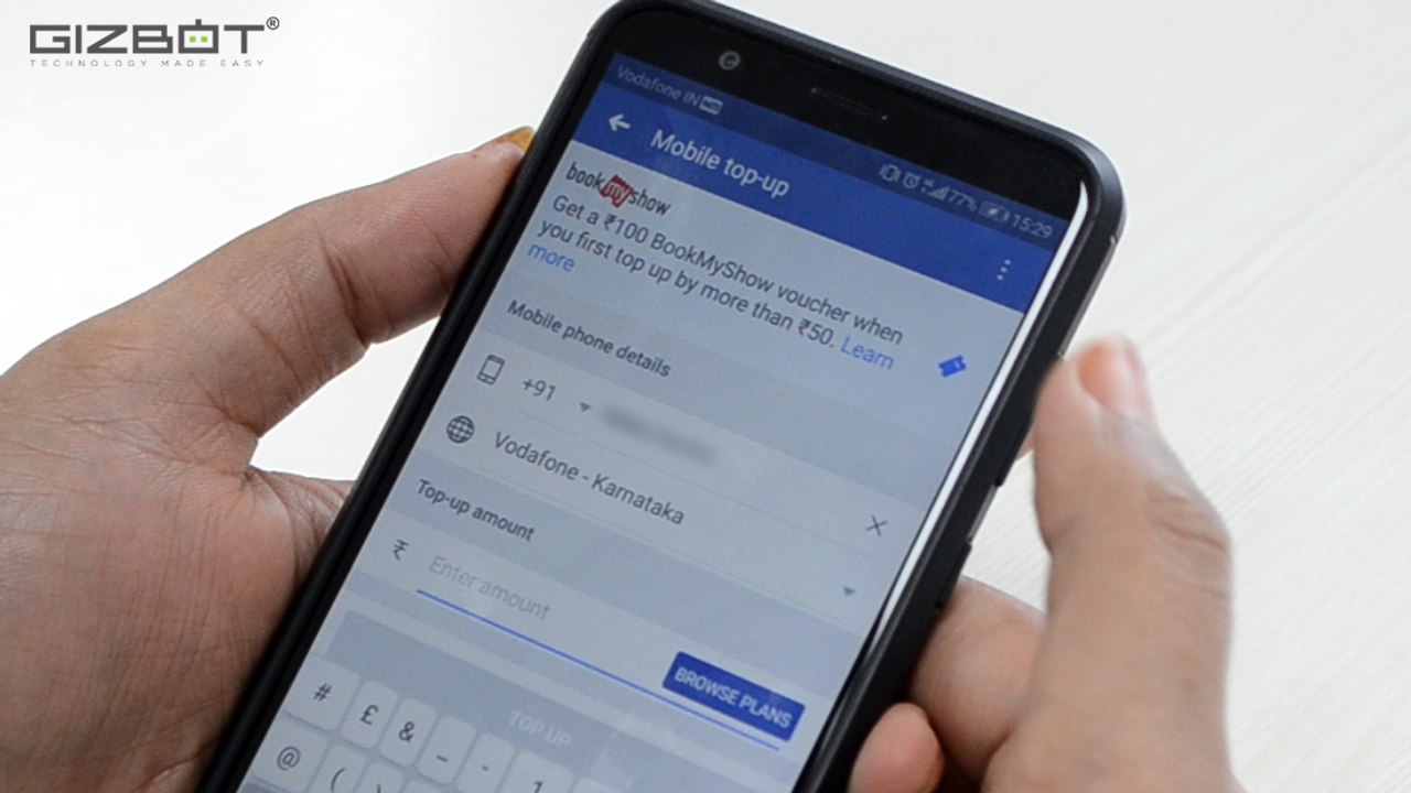 How to use Facebook's Mobile Recharge feature
