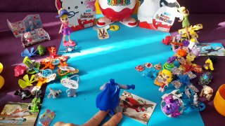 Kinder Surprise Eggs Play doh Peppa Pig Batman Mickey Mouse [MST]