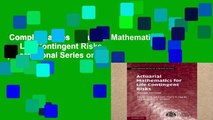 Complete acces  Actuarial Mathematics for Life Contingent Risks (International Series on