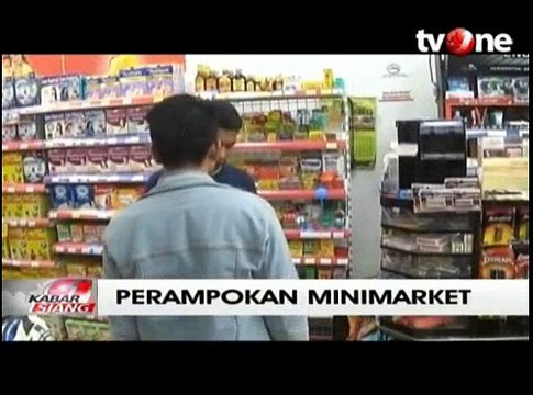 Perampok Bersenjata Api Gasak Rp20 Juta dari Minimarket