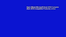 Open EBook Microsoft Excel 2010 Complete (Sam 2010 Compatible Products) online