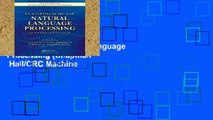 Popular to Favorit  Handbook of Natural Language Processing (Chapman   Hall/CRC Machine