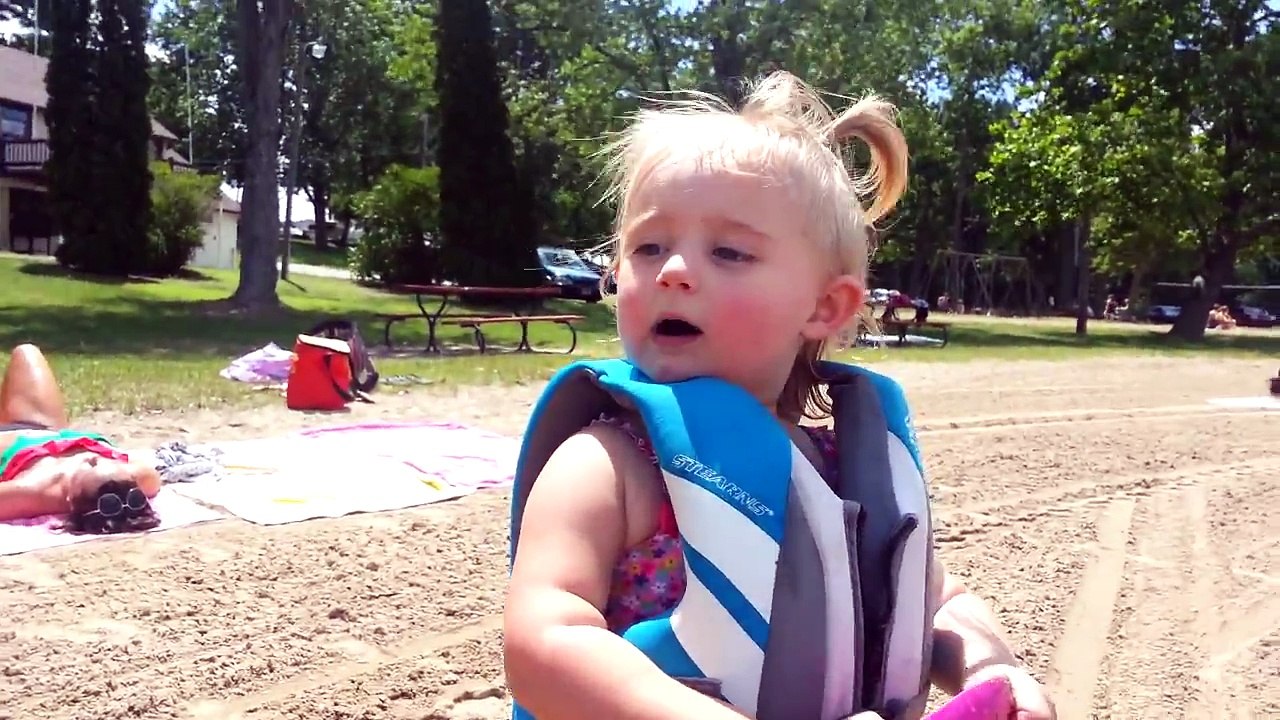 Kids at the beach