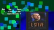 Best E-book I, Steve: Steve Jobs In His Own Words (In Their Own Words) For Kindle