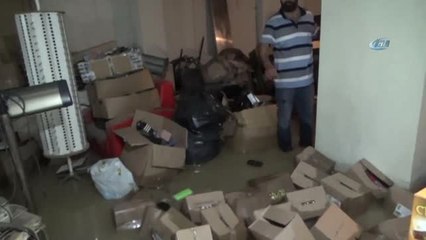 Fatsa'da İş Yerleri Sular Altında Kaldı