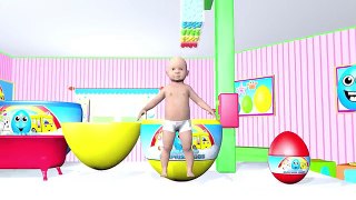 Baby Bath Time 3D for Kids to Learn Colors | PART 1 | Baby Doll Bathtime Color Balls Gumba