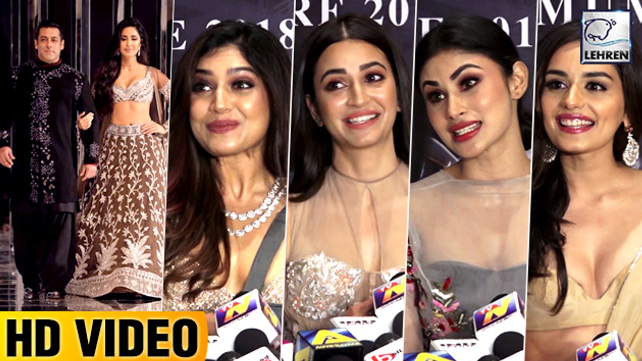 Bollywood Actresses REACT To Salman And Katrina Walking The Ramp | Mouni Roy, Bhumi Pednekar