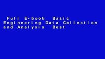 Full E-book  Basic Engineering Data Collection and Analysis  Best Sellers Rank : #1