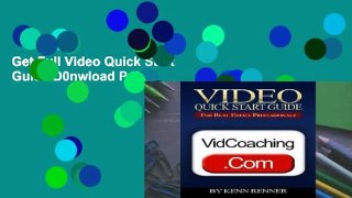 Get Full Video Quick Start Guide D0nwload P-DF