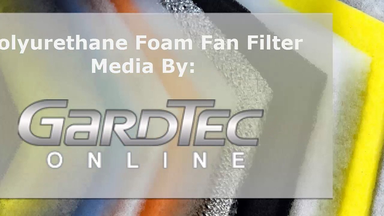Polyurethane Foam Fan Filter Media