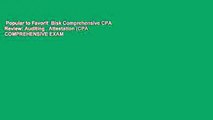 Popular to Favorit  Bisk Comprehensive CPA Review: Auditing   Attestation (CPA COMPREHENSIVE EXAM