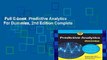 Full E-book  Predictive Analytics For Dummies, 2nd Edition Complete