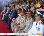 الرئيس السيسى يكرم أسرة الشهيد مساعد أول عطية صالح محمدين