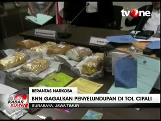 BNN Gagalkan Penyelundupan 7 Kg Sabu di Tol Cipali