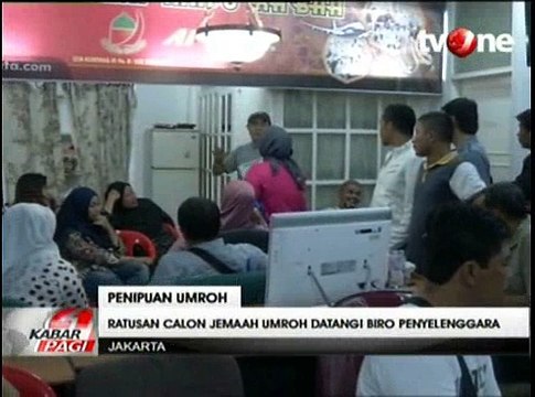Tak Kunjung Berangkat, Calon Jemaah Geruduk Travel Umrah
