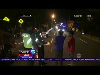 Kecelakaan Melibatkan Bus Malam Berisi Penumpang dan Sepeda Motor - NET 5