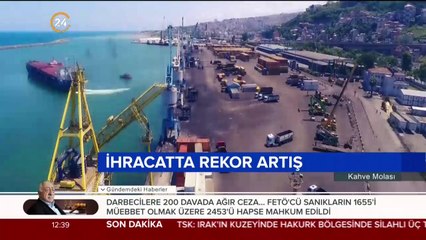 İhracatta rekor artış