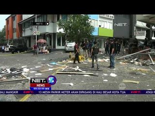Dugaan Sementara, Ledakan di Ruko Grand Wijaya Disebabkan Oleh Pecikan Api dari Dispenser - NET 5