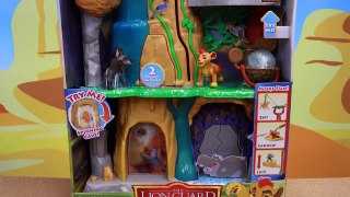The Lion Guard Training Lair Play Set New Toy with Kion Attacking Janja and Simba Fighting