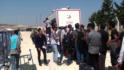 Suriyeliler bayram için ülkelerine gidiyor - KİLİS