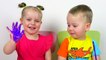 Gaby and Alex Learns colors and names of fruits. Educational video compilation for Childre