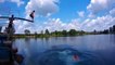 Kid Slips Off Diving Board and Tumbles Into a Lake