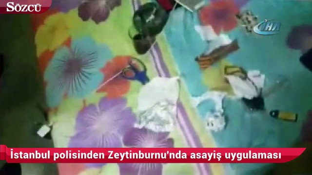 İstanbul polisinden Zeytinburnu'nda asayiş uygulaması