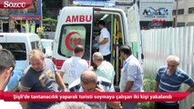 İstanbul'da turistin parasını çalan bir kişi ayağından vurularak durduruldu