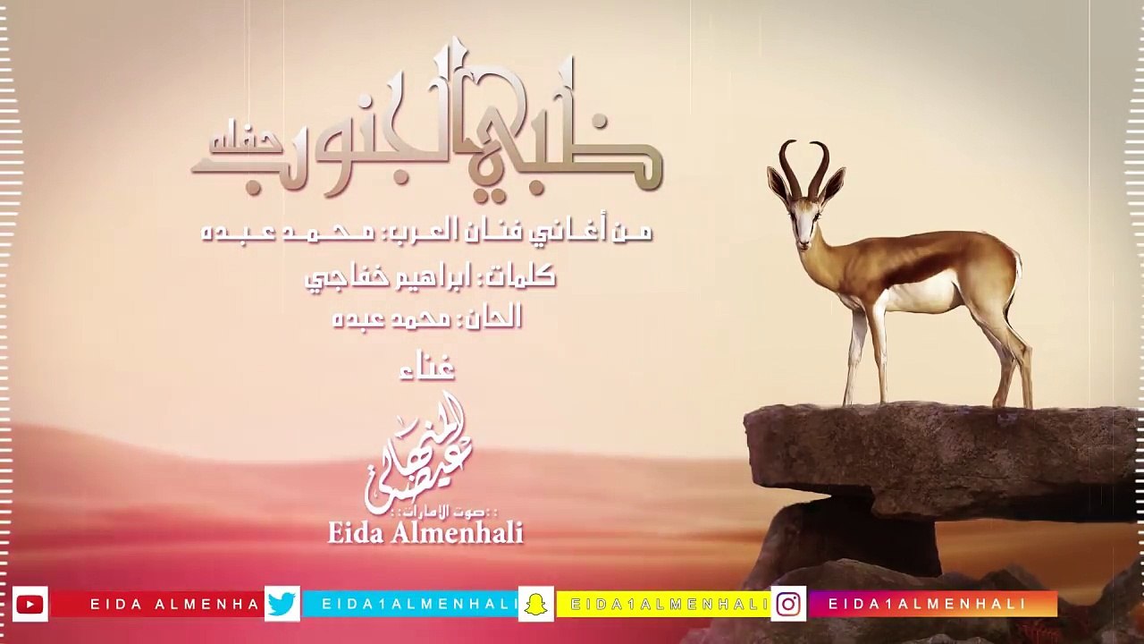 عيضه المنهالي - ظبي الجنوب - حفلة