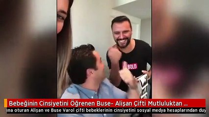 Bebeğinin cinsiyetini öğrenince mutluluktan havaya uçtu