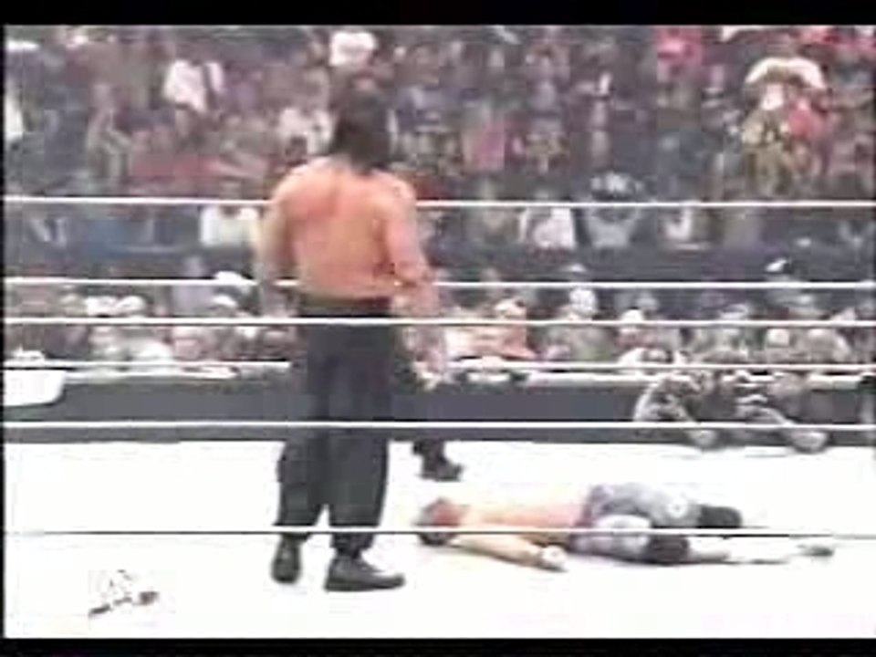 ons falls Cout Anywhere Match  Khali vs John Cena