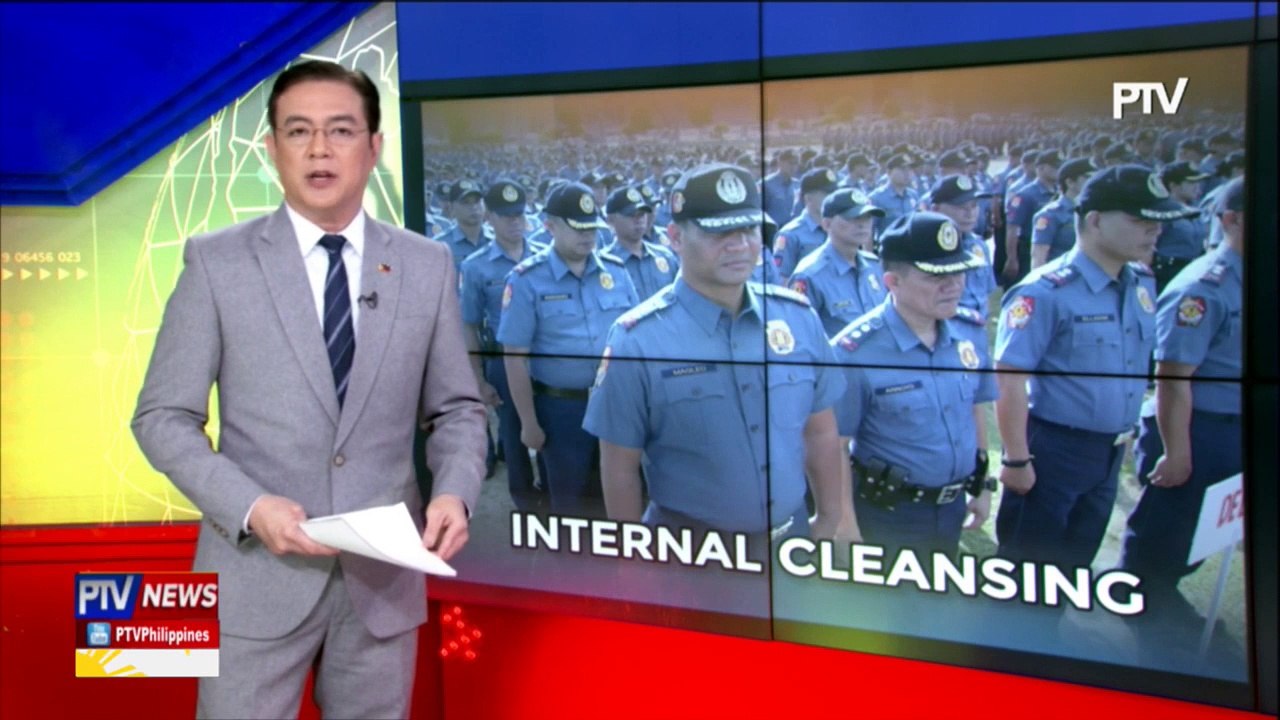 Pinalakas na istratehiya sa internal cleansing, ilulunsad ng PNP