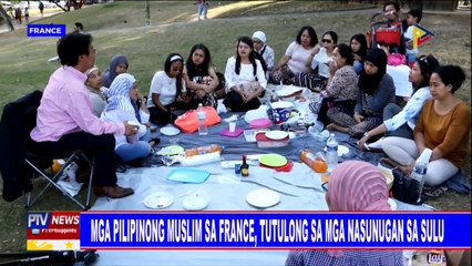 Mga Pilipinong Muslim sa France, tutulong sa mga nasunugan sa Sulu