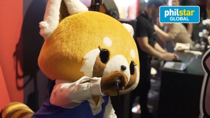 Aggretsuko makes surprise appearance at AsiaPOP Comicon Manila 2018