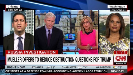 why Mueller isn't charing obstruction right now