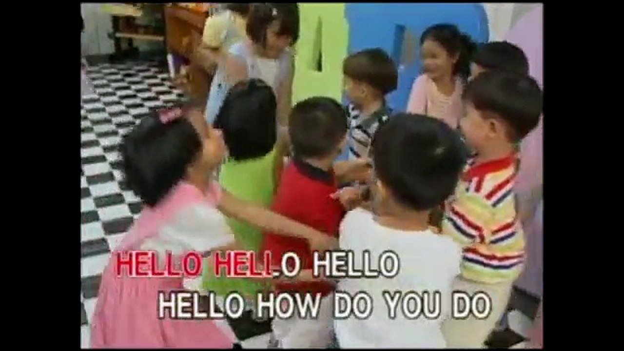 Hello, How Do You Do? | Nursery Rhyme | Karaoke