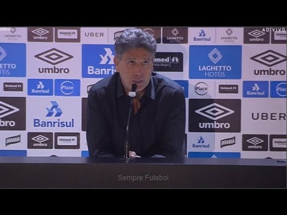 "FLAMENGO ??  MUITA QUALIDADE" COLETIVA DE RENATO GAÚCHO 01/08/2018