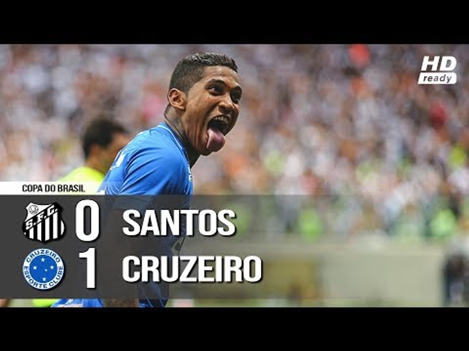 Santos 0 x 1 Cruzeiro - Melhores Momentos (COMPLETO HD) Copa do Brasil 01/08/2018
