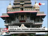 Mengunjungi Gereja Unik Berbentuk Kuil Kuno di Medan
