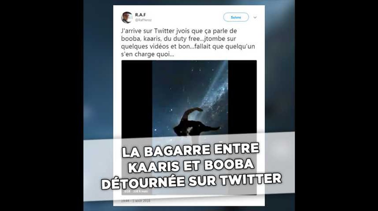 La bagarre entre Kaaris et Booba détournée sur Twitter