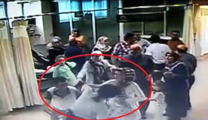 Kadın Güvenlik Görevlisi Hastanede Darp Edildi