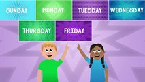 Learn the 7 Days of the Week Song for Kids – Learn Sunday Monday Weekdays – Kindergarten P