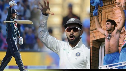 கங்குலி பாணியில் இங்கிலாந்தில் கெத்து காட்டிய கோஹ்லி- வீடியோ