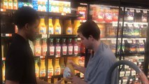 Grocery Store Employee Helps Teen With Autism Stock Shelves