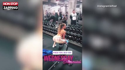 Jennifer Lopez : son copain filme sa séance de sport très sexy (vidéo)
