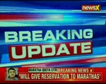 Fadnavis Govt. supports Maratha reservation demands