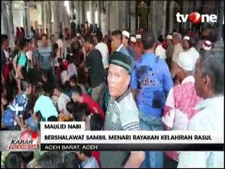 Uniknya Perayaan Maulid Nabi di Aceh Barat