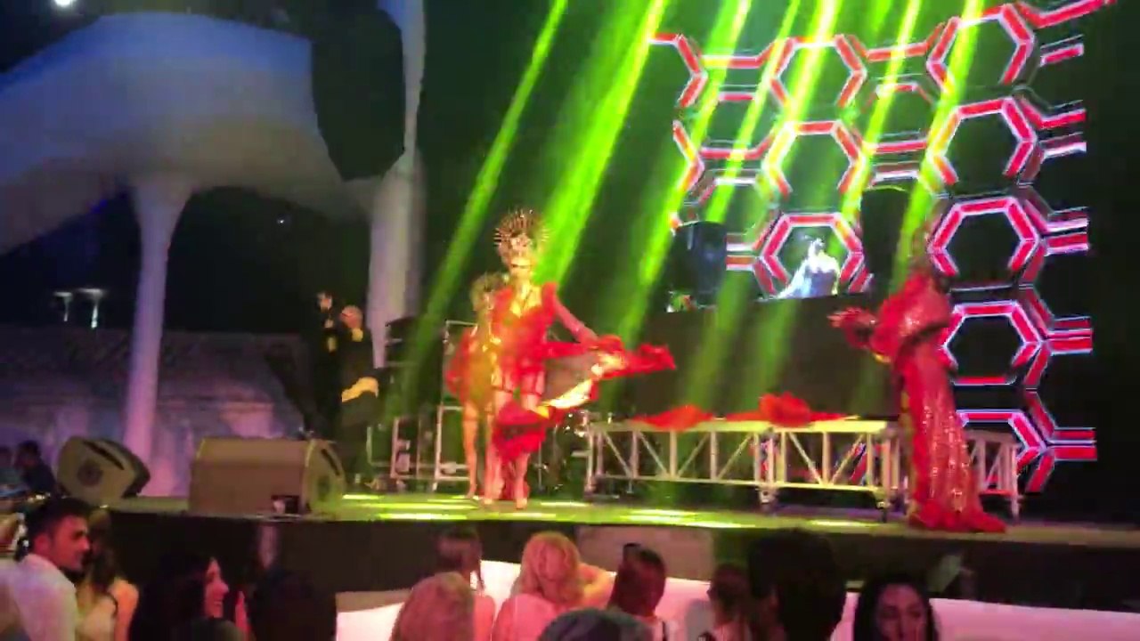 Dance Show at IBIZA Night Club in Odessa, Ukraine