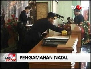 Jelang Natal, Petugas Kepolisian Siagakan Pasukannya